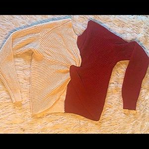 WOMENS MID-CROSS SWEATER